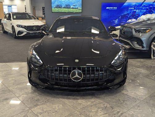 Obsidian Black Metallic 2024 Mercedes-Benz AMG GT 55 Base
