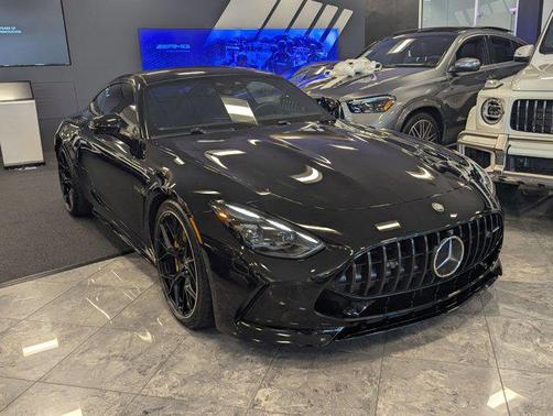 Obsidian Black Metallic 2024 Mercedes-Benz AMG GT 55 Base