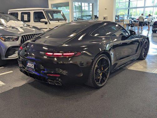 Obsidian Black Metallic 2024 Mercedes-Benz AMG GT 55 Base