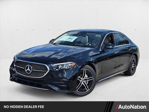 Black 2025 Mercedes-Benz E-Class E 350