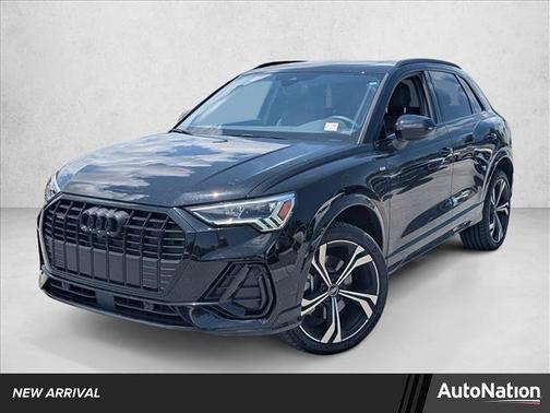 Mythos Black Metallic 2024 Audi Q3 45 S line Premium Plus