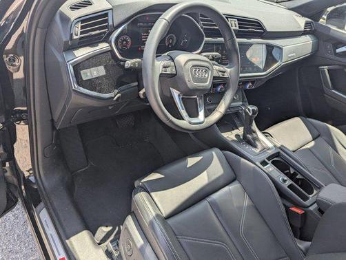 Mythos Black Metallic 2024 Audi Q3 45 S line Premium Plus