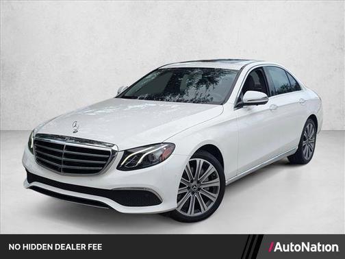 Polar White 2020 Mercedes-Benz E-Class E 350