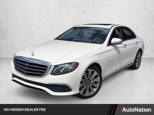 Polar White 2020 Mercedes-Benz E-Class E 350