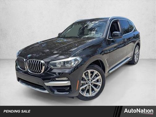 Black 2019 BMW X3 sDrive30i