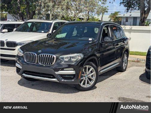 Black 2019 BMW X3 sDrive30i