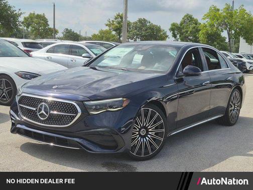 Nautical Blue Metallic 2027 Mercedes-Benz E-Class E 450 4MATIC