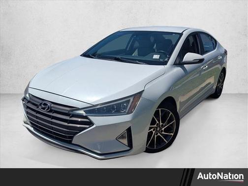 Quartz White Pearl 2019 Hyundai ELANTRA Limited