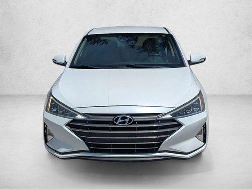 Quartz White Pearl 2019 Hyundai ELANTRA Limited
