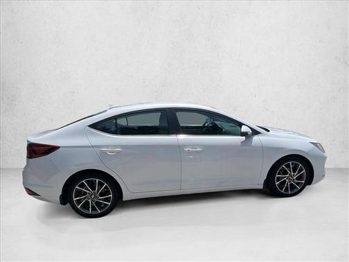 Quartz White Pearl 2019 Hyundai ELANTRA Limited