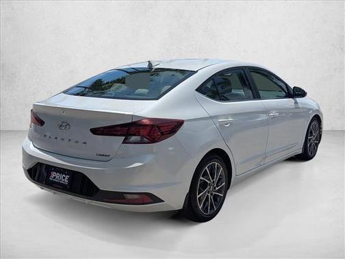 Quartz White Pearl 2019 Hyundai ELANTRA Limited