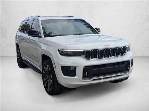 Bright White Clearcoat 2022 Jeep Grand Cherokee L Overland