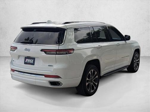 Bright White Clearcoat 2022 Jeep Grand Cherokee L Overland