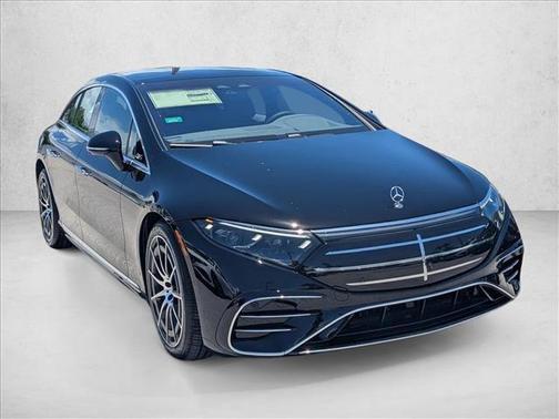 Black 2026 Mercedes-Benz EQS 450 4MATIC