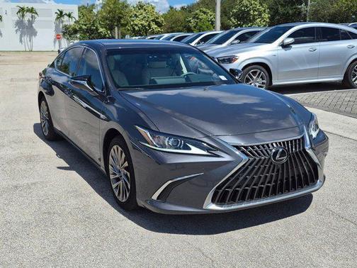 Cloudburst Gray 2025 Lexus ES 300h Luxury