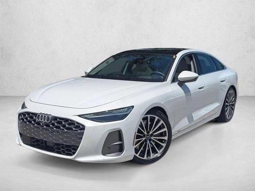 Glacier White Metallic 2026 Audi A6 Prestige quattro S tronic