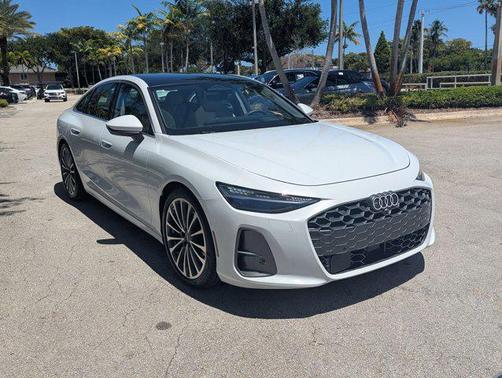 Glacier White Metallic 2026 Audi A6 Prestige quattro S tronic
