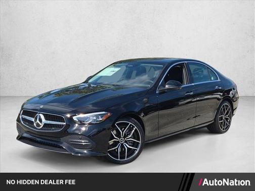 Black 2026 Mercedes-Benz C-Class C 300