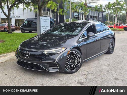 Gray 2023 Mercedes-Benz EQS 450 4MATIC