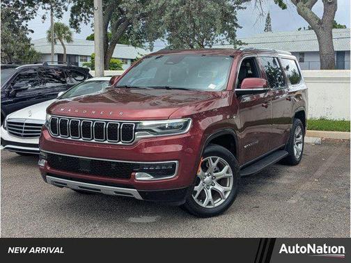 Velvet Red Pearlcoat 2022 Jeep Wagoneer Series II 4x2