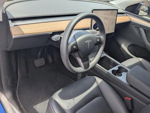Deep Blue Metallic 2025 Tesla Model Y Long Range Dual Motor All-Wheel Drive