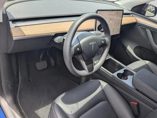 Deep Blue Metallic 2025 Tesla Model Y Long Range Dual Motor All-Wheel Drive