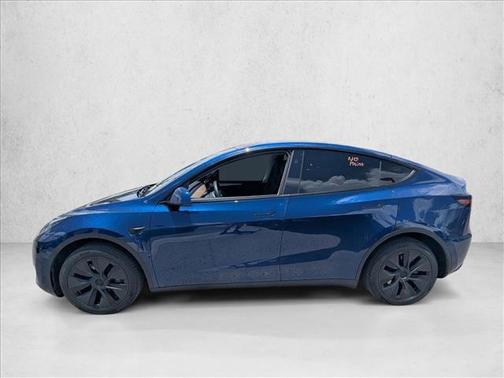 Deep Blue Metallic 2025 Tesla Model Y Long Range Dual Motor All-Wheel Drive