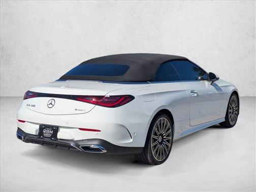 Polar White 2026 Mercedes-Benz CLE 300 4MATIC Cabriolet