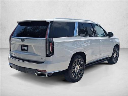 Crystal White Tricoat 2021 Cadillac Escalade Premium Luxury Platinum