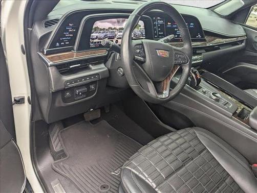 Crystal White Tricoat 2021 Cadillac Escalade Premium Luxury Platinum