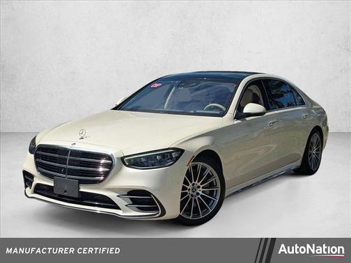 MANUFAKTUR Diamond White 2022 Mercedes-Benz S-Class 4MATIC
