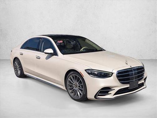 MANUFAKTUR Diamond White 2022 Mercedes-Benz S-Class 4MATIC