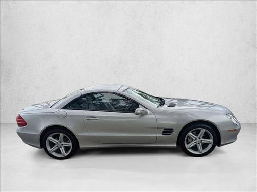 Brilliant Silver Metallic 2005 Mercedes-Benz SL-Class 5.0L