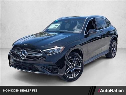 Black 2026 Mercedes-Benz GLC 300 4MATIC