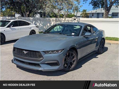 Vapor Blue Metallic 2024 Ford Mustang EcoBoost Premium