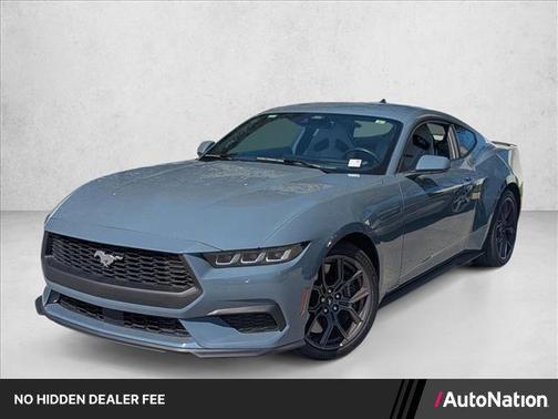 Vapor Blue Metallic 2024 Ford Mustang EcoBoost Premium