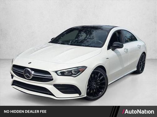 Polar White 2023 Mercedes-Benz AMG CLA 35 4MATIC