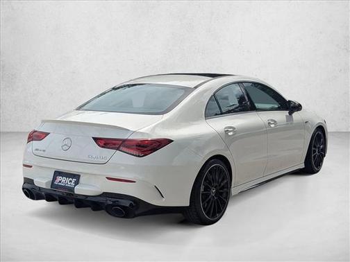 Polar White 2023 Mercedes-Benz AMG CLA 35 4MATIC