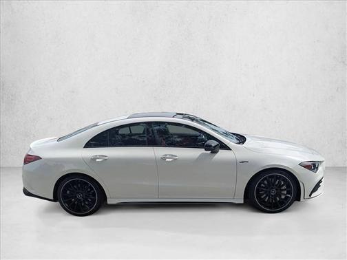 Polar White 2023 Mercedes-Benz AMG CLA 35 4MATIC