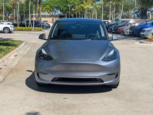 Stealth Grey 2025 Tesla Model Y Long Range Dual Motor All-Wheel Drive