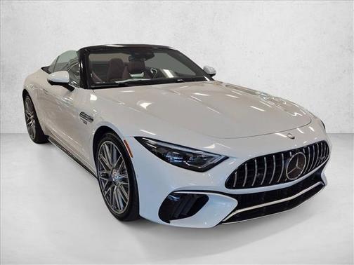 MANUFAKTUR Moonlight White Metallic 2026 Mercedes-Benz AMG SL 55 Base