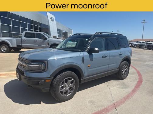 Azure Gray Metallic 2024 Ford Bronco Sport Badlands