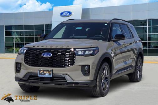 Gray 2026 Ford Explorer ST-Line