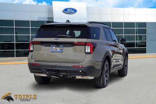 Gray 2026 Ford Explorer ST-Line
