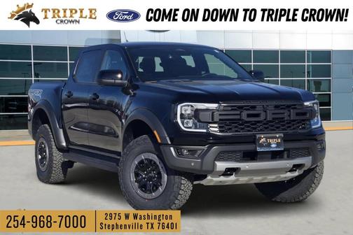 Shadow Black 2026 Ford Ranger Raptor