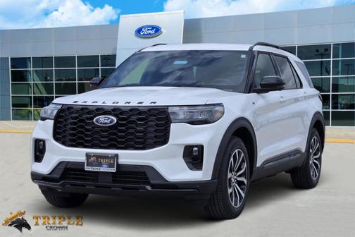 Star White 2026 Ford Explorer ST-Line