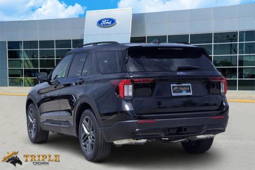 Agate Black Metallic 2026 Ford Explorer ST-Line