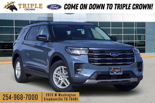 Vapor Blue Metallic 2026 Ford Explorer Active