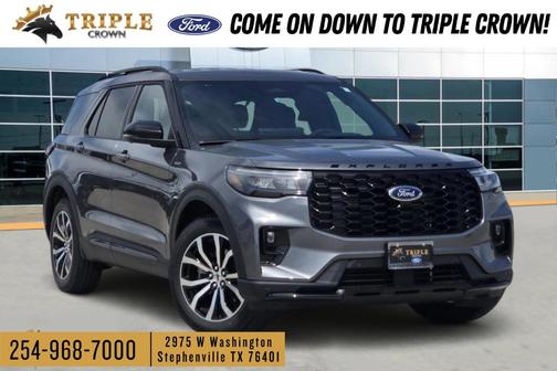 Carbonized Gray Metallic 2026 Ford Explorer ST-Line