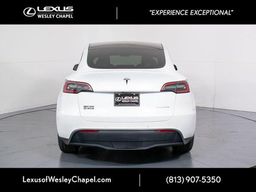 Pearl White Multi-Coat 2022 Tesla Model Y Long Range Dual Motor All-Wheel Drive